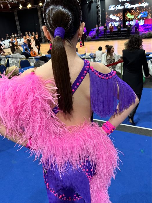 Рокля за латино американски танци