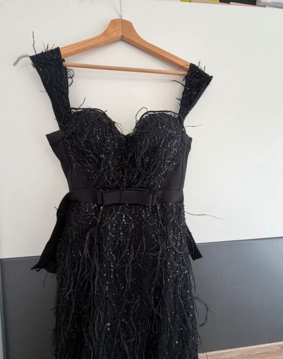 Rochie elegantă nașa ! Creață de Adelina Boie