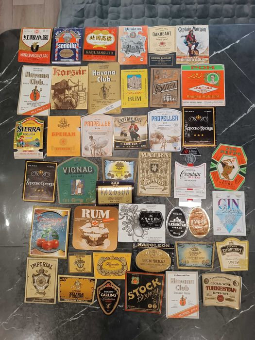 Коллекция этикеток