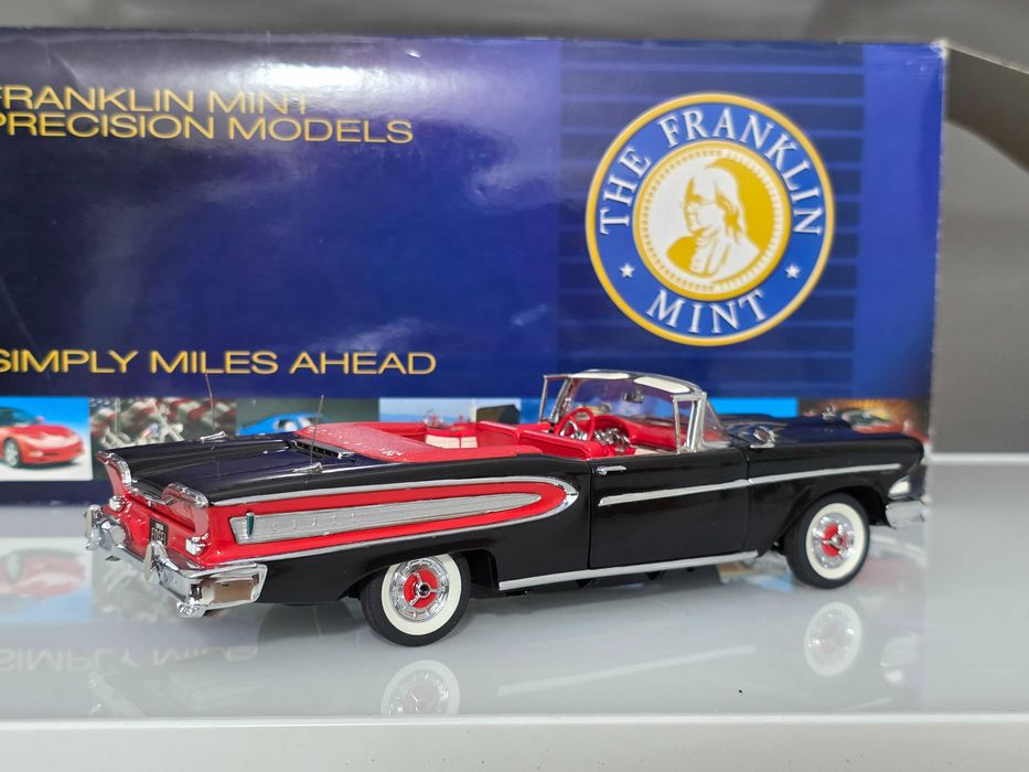 Macheta Auto 1/24 Franklin Mint Ford Edsel Citation 1958 Editie Limitata