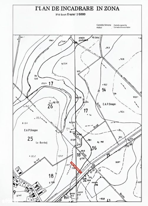Teren intravilan de vânzare în Snagov, 995 mp, Lângă Pădure!