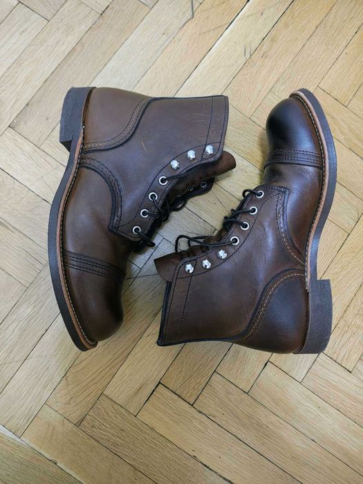 Кожени боти Red Wing Iron Ranger 8111 Amber Harness
