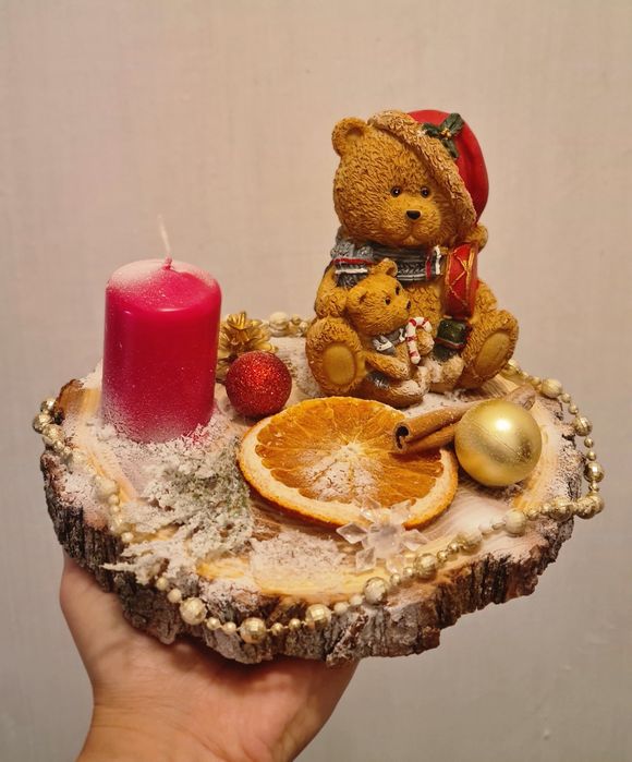 Ръчно изработен свещник