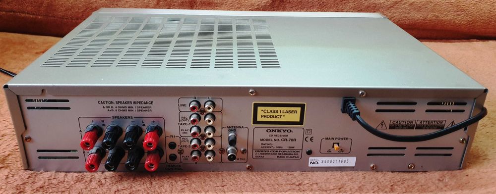 Onkyo CR70R statie tuner si CD player, 2X60W,
