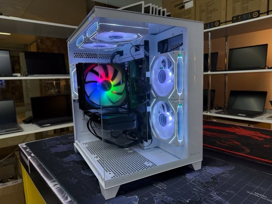 Новый игровой ПК AMD Ryzen 5 7500F/RTX5060Ti/32GB DDR5/SSD1TB