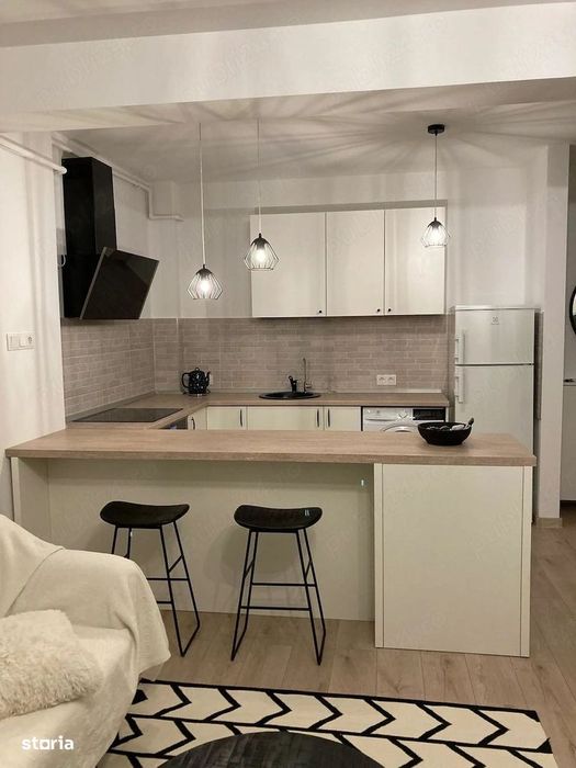 Apartament cu 2 camere, 57 mp utili, mobilt, utilat, Sebes