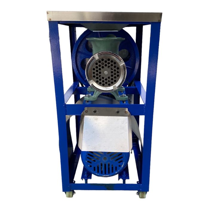 Професионална чугунена месомелачка Румънска номер32 мотор с двоен ремк