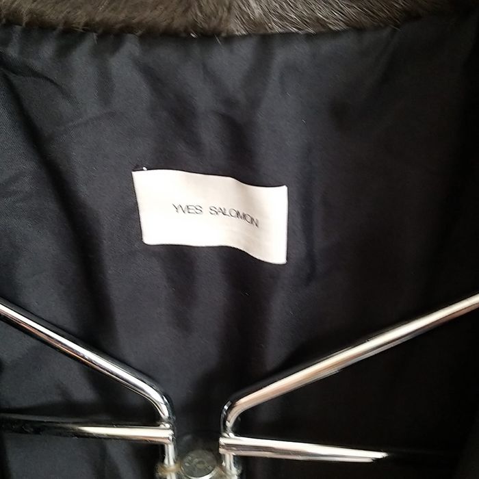 Норковая шуба Yves Salomon