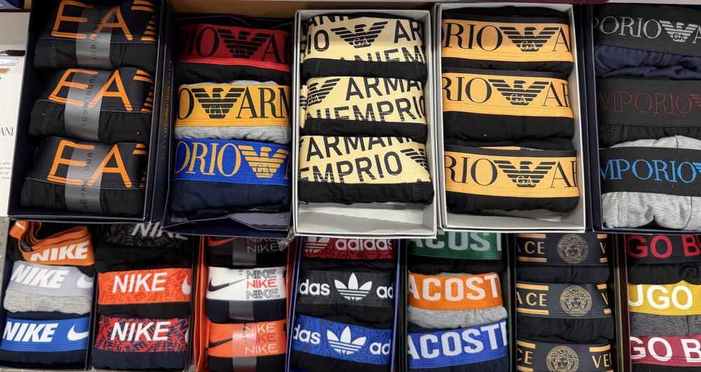 Bixeri barbati hugo armani ck versace nike tommy adidas hernes