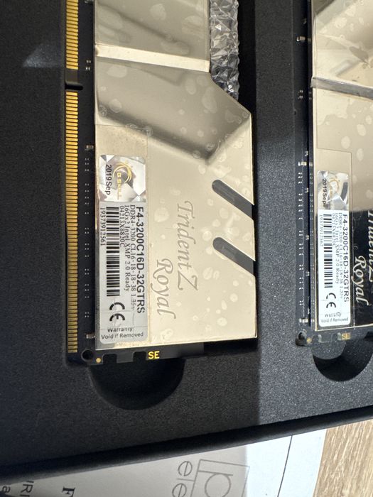 Ram Kit  Memorie G.Skill Trident Z Royal 64GB RGB 3200mhz