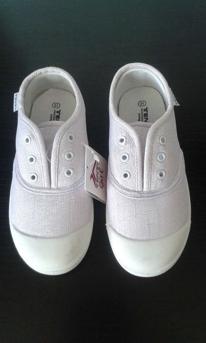 Tenisi NOI mov deschis cu sclipici 31 (19,5 cm)