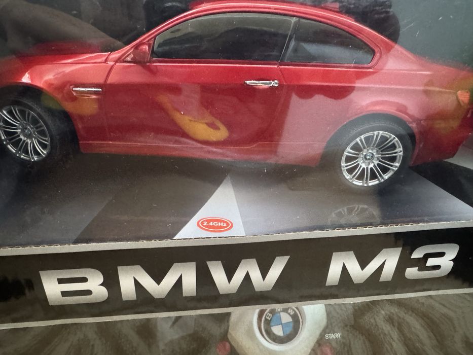 Masina cu telecomanda LeanToys, BMW M3, 2.4 G, 1:18,