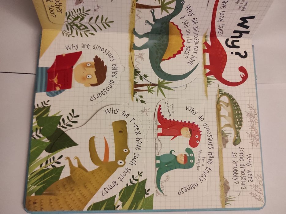 Carte pentru copii engleza - Questions and Answers about Dinosaurus