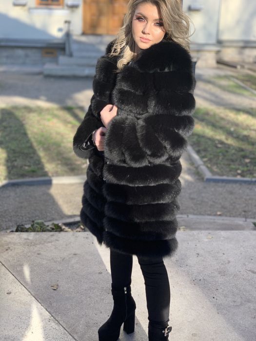 Haina din blana naturala 6 in 1, transformers