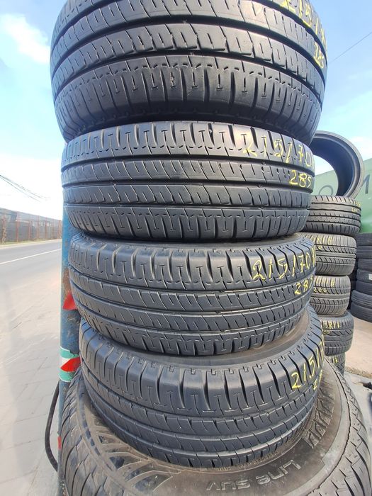 4 anvelope vara 215/70r15C Michelin Montaj Gratuit