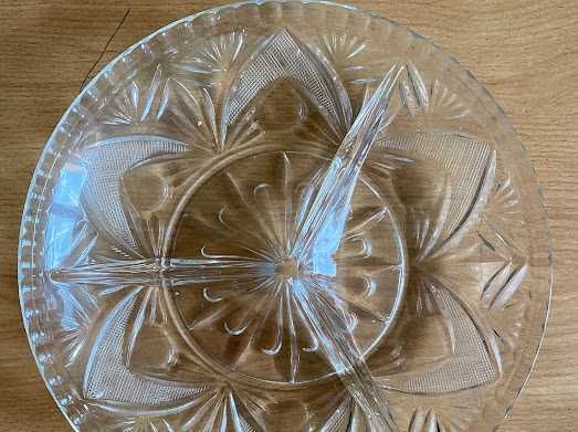 Сет стъклени чинии/подноси