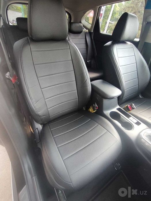 Чехлы из эко кожи (AVTOPILOT) для Volkswagen Caddy (5 мест) IV с 15г.
