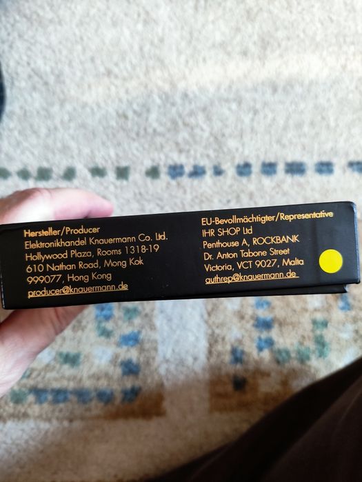 Smartwatch Knauermann nou cumpărat din Germania