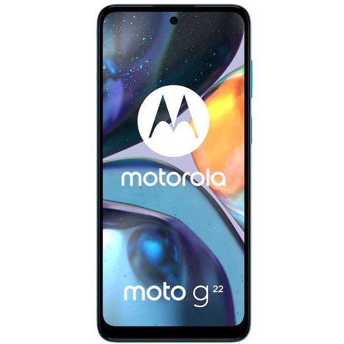 Смартфон Motorola Moto G22, 128GB, 4GB RAM, 4G, Cosmic Blаck
