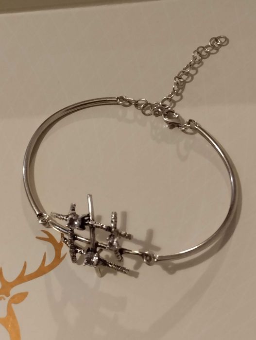 Сребърна гривна 925