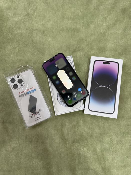 Айфон 14 Про Макс 256 ГБ iPhone 14 Pro Max 100 % АКБ ВСЕ РАБОТАЕТ
