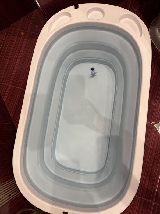 Сгъваема бебешка вана