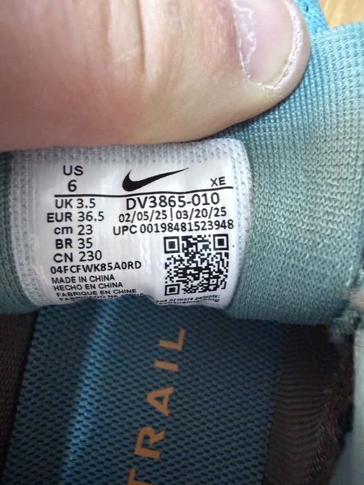 Nike marimea 36,5 noi