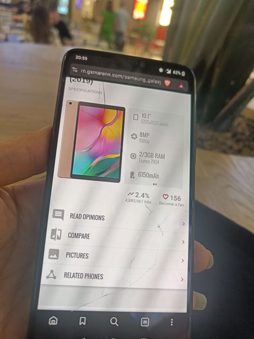 Doar Bucuresti - Oneplus 6 ecran fisurat~ 8Gb/128Gb - Baterie buna // Gasiti altul mai puternic in banii astia va fac reducere
