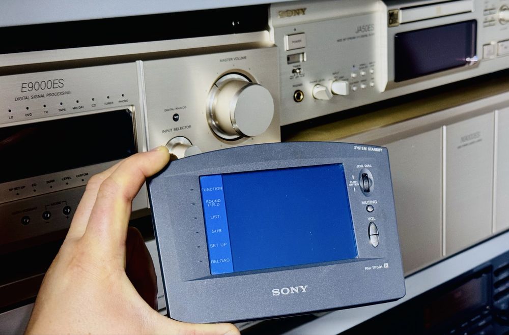 Bloc putere + preamplificator gama ES SONY  TA-N9000es + TA-E9000ES !