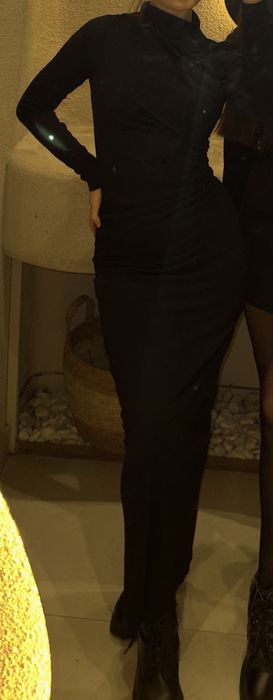 Черное платье Zara