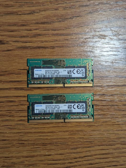 Ram DDR4 2x8gb (16GB) 3200MHz