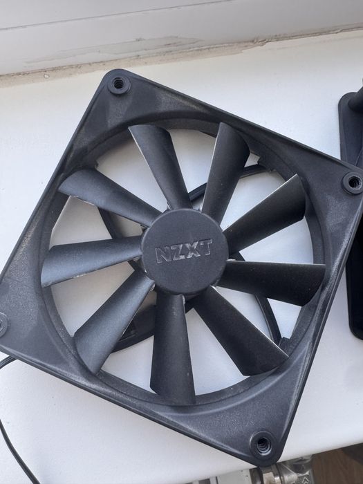 Kit 3 ventilatoare NZXT negre