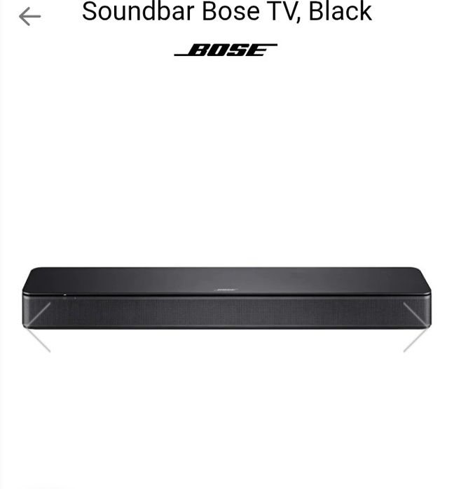 Soundbar Bose claritate și bass puternic