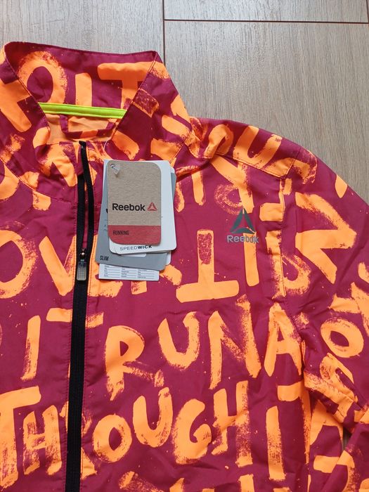 Кожено яке чернои яке Reebok