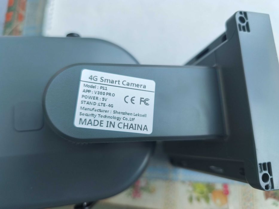 Camera supraveghere IP 4G tripla cu panou solar