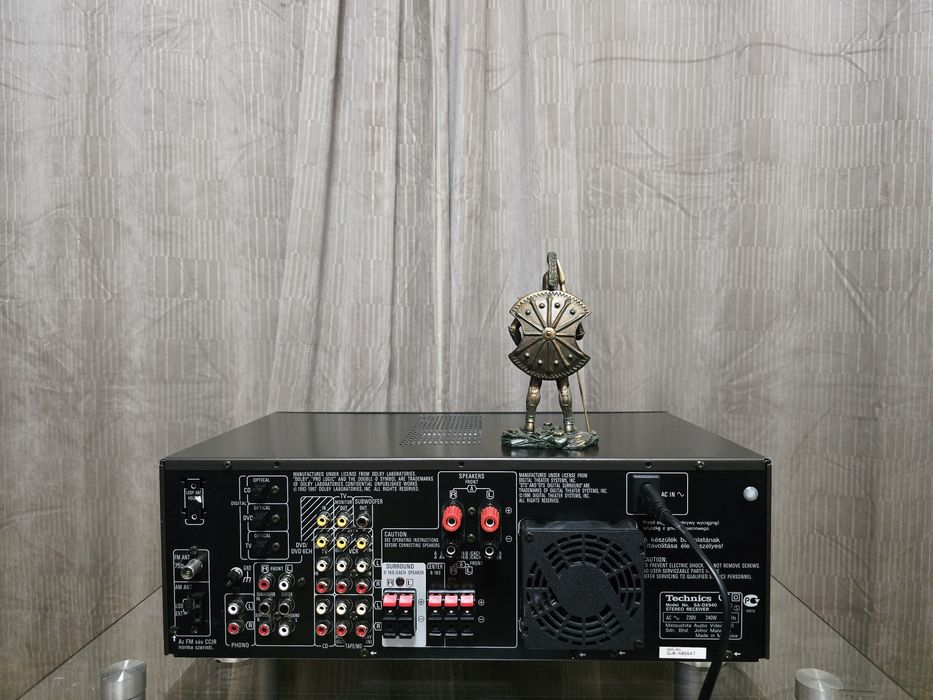 Technics SA-DX940 –Receiver AV 100W/canal 8Ω