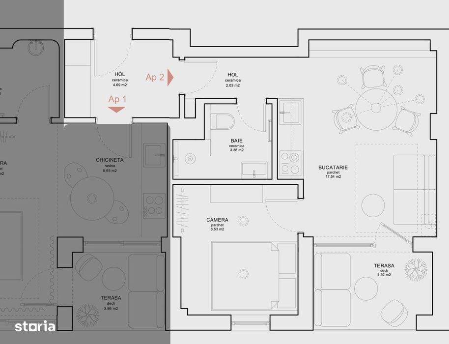 Apartament modern Cluj Napoca, bloc nou, central