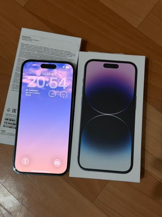 Iphone  14 pro 256 gb 
В комлек