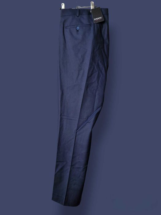 Тъмно син мъжки елегантен панталон Iventi р-р 60
