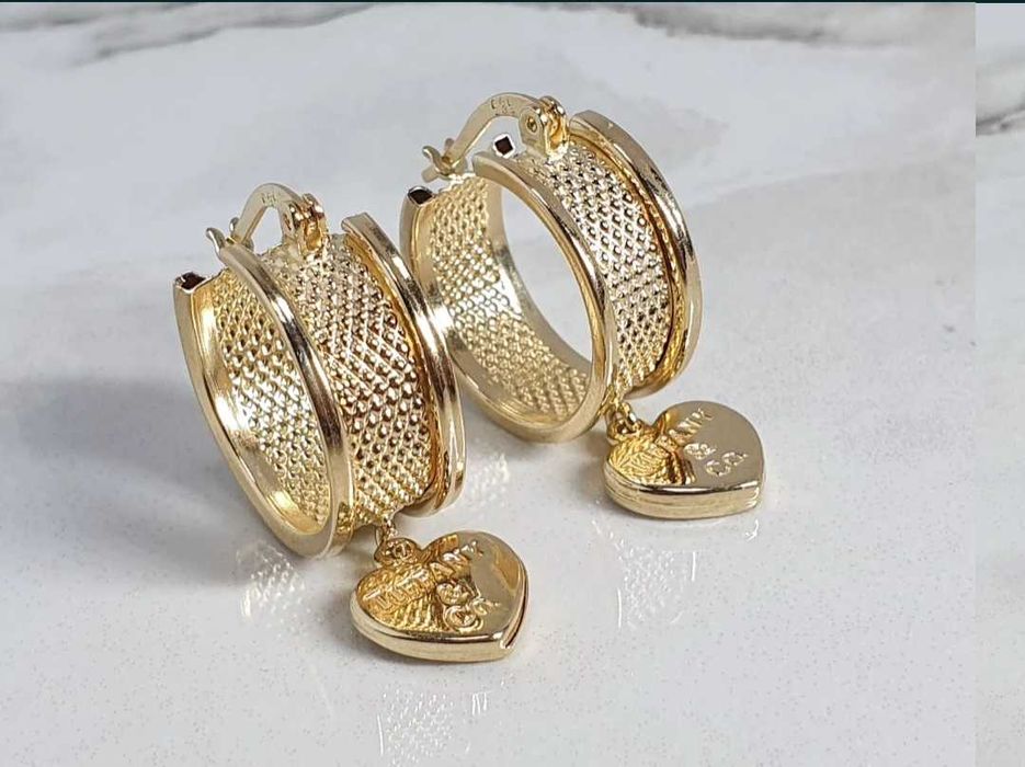 Cercei de aur 14 k