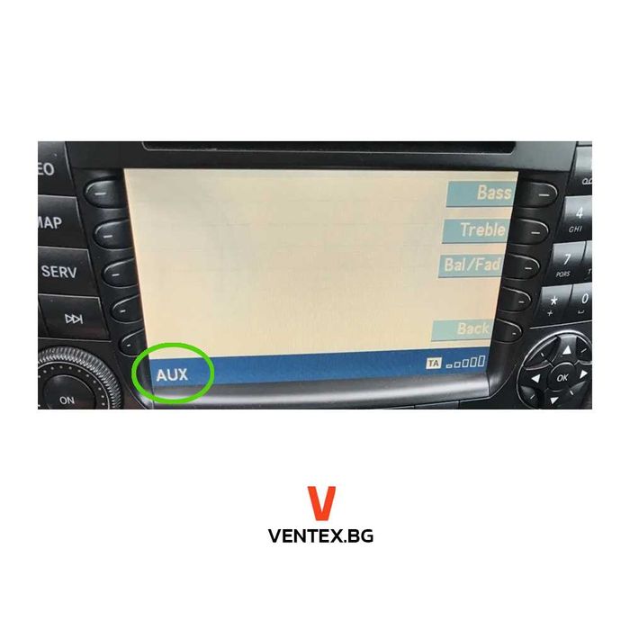 Bluetooth за Mercedes Benz W211 C219 Comand E CLS SLK Блутут мерцедес