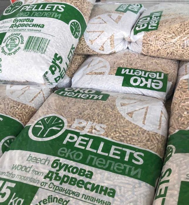 Пелети бук/габър PJS Еnergy клас А1 НАЛИЧНИ
