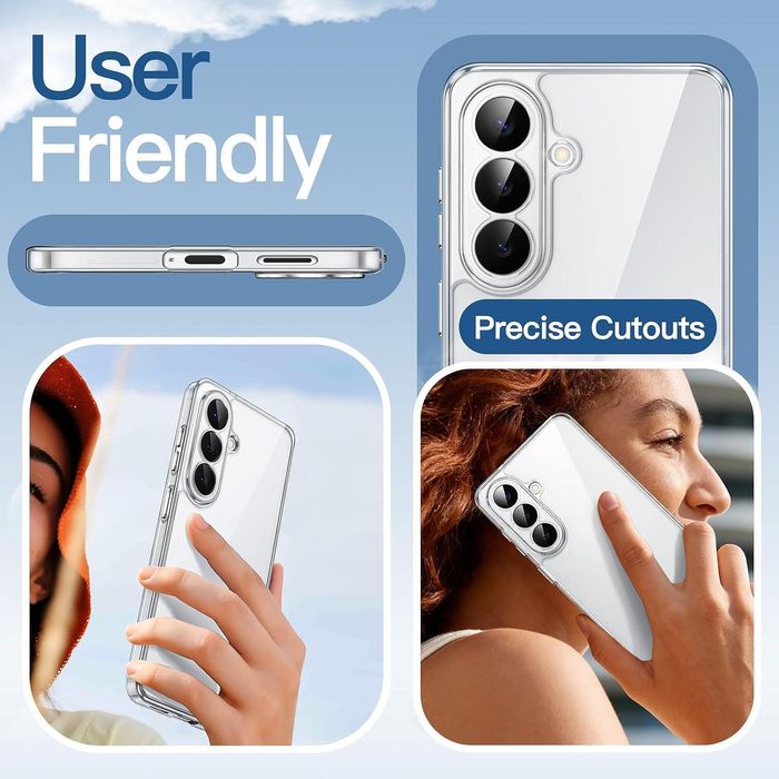 Прозрачен кейс space case за samsung galaxy s26