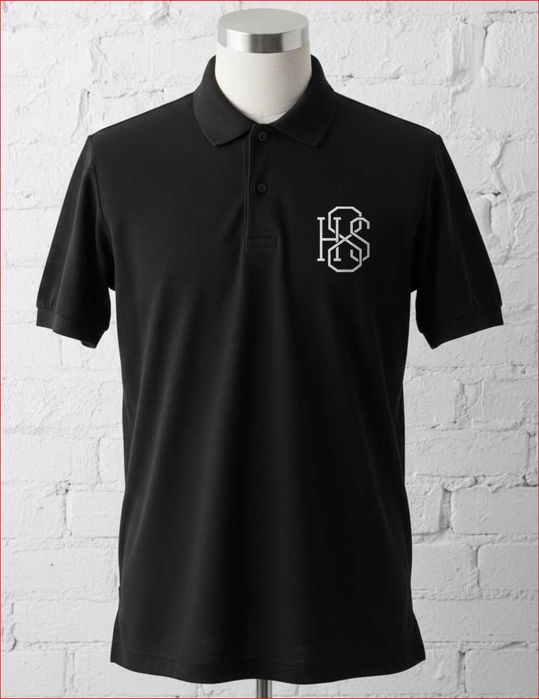 Hristo Stoichkov тениска с яка , черни тениски с яка нови