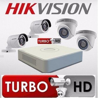 Видеонаблюдение 4 штук камера