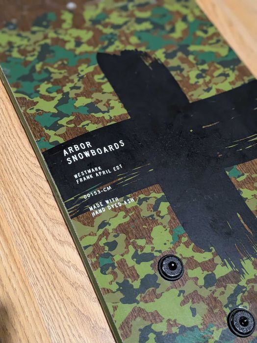 Сноуборд Arbor Westmark Camber Frank April Edition