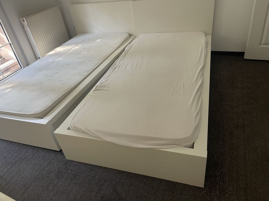 Ikea pat 1 persoana cu saltea