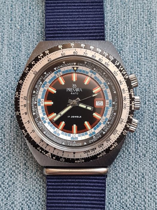 Premira Worldtimer mecanic