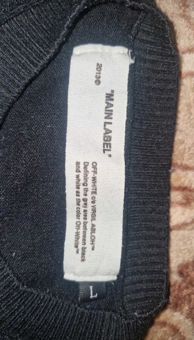 Un pullover off-white