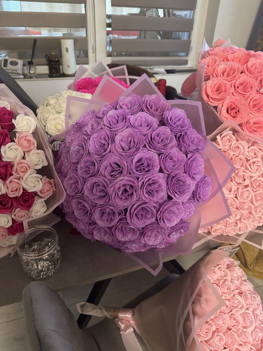Buchet Trandafiri de Sapun Premium